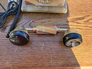 Solid Marble Telephone from Italy