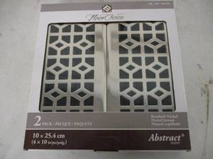 Floor Choice Brushed Nickle Vent Co...