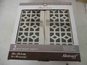 Floor Choice Brushed Nickle Vent Co...