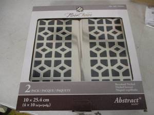 Floor Choice Brushed Nickle Vent Co...