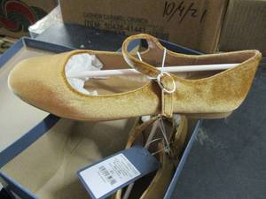 Amala Square toe Mary Jane Flats si...