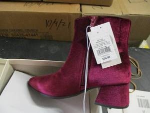 Delilah burgundy size 7.5 Womens B...