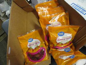 Gummy Worms great value Brand x 1...