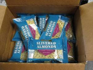 Slivered Almonds 9 bags...