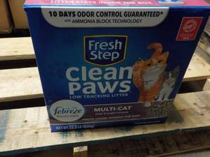 22.5 lb. Box Fresh Step Clean Paws ...