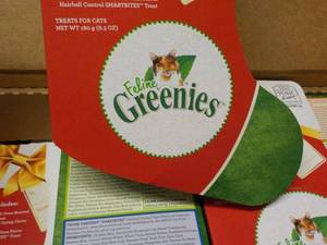 case of 12 - 6.3 oz Pkgs Feline Gre...