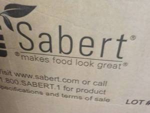 Case of 300 Sabert Quesadilla Trays...