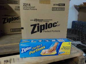 Case of 12 Boxes Ziploc Perfect Por...