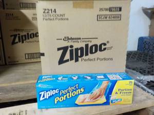 Case of 12 Boxes Ziploc Perfect Por...