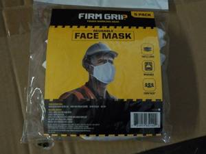 Case of 170 - 5 packs Firm Grip Fac...