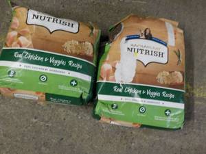 2 Bags Nutrish Dog Food...