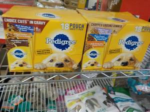 2 Boxes Pedigree Dog Food...