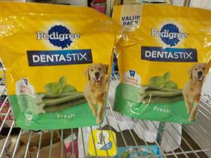 2 Bags Pedigree Dentastix Treats fo...