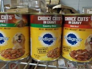 9 Cans Pedigree Dog Food...