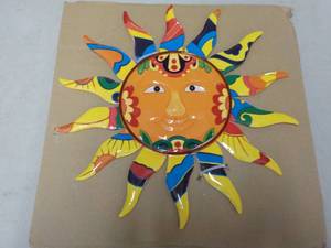 Colorful 13 Diameter Metal Sun...