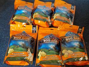 6 Blue Boo Bars Dog Biscuits...