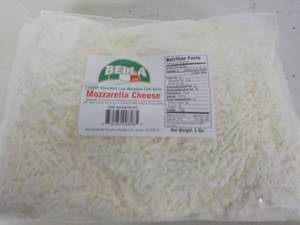 5 lb. Bag Frozen Bella Mozzarella C...