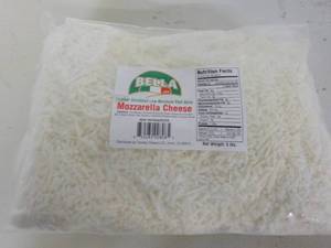 5 lb. Bag Frozen Bella Mozzarella C...