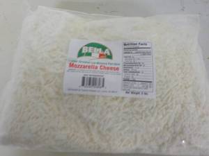 5 lb. Bag Frozen Bella Mozzarella C...