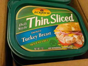 Case of 6 - 7 oz Tubs Eckrich Slice...
