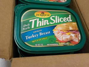 Case of 6 - 7 oz Tubs Eckrich Slice...