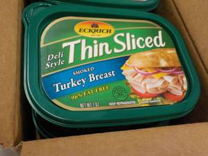 Case of 6 - 7 oz Tubs Eckrich Slice...