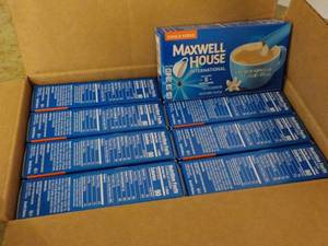 Case of 8 Boxes Maxwell House Frenc...