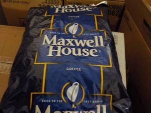 4 lb. Bag Maxwell House Whole Bean ...
