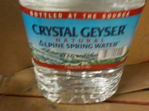 2 Cases 6 Gallons each, Crystal Gey...