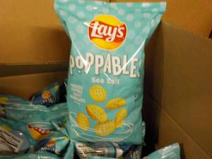 Case of Lays Poppables Sea Salt...