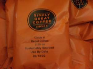 Case of 75 Simple Great Decaf Coffe...