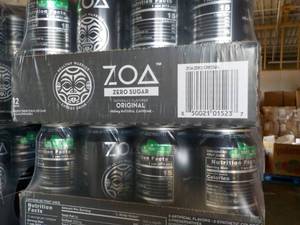 2 - 12 packs ZOA Energy Drink...