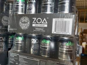 2 - 12 packs ZOA Energy Drink...