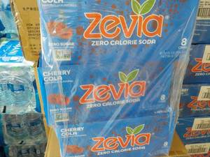 3 - 8 packs Zevia Cherry Cola Zero ...