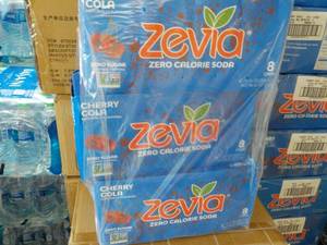 3 - 8 packs Zevia Cherry Cola Zero ...