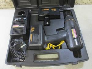 lot 2 image: (F-0) Craftsman 16.8V Cordless Dril...
