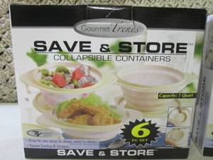 lot 70 image: (CSB) Lot of 2 - 6pc Sets Save & St...