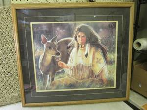 lot 86 image: (D-1) Large Maija Framed Print 35 ...