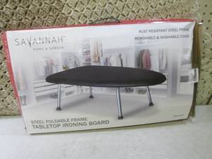 lot 96 image: (EW6) Steel Foldable Frame Tabletop...