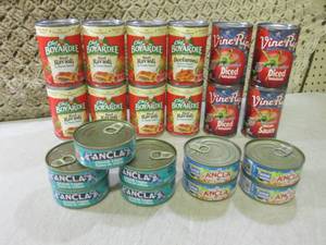 lot 116 image: (B-1) Assorted Can Goods All In Dat...