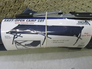 lot 126 image: (F-3) Easy-Open Camp Cot ...