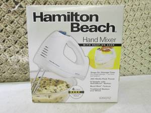 lot 142 image: (BS) Hamilton Beach Hand Mixer ...
