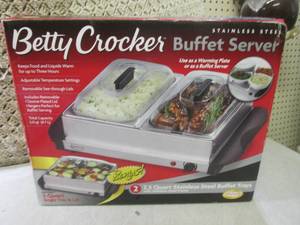 lot 175 image: (EW3) Betty Crocker Stainless Steel...