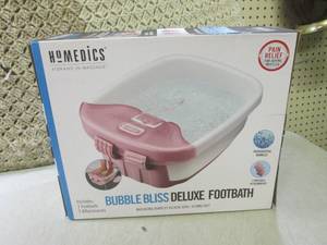lot 180 image: (F-0) Homedics Bubble Bliss Deluxe ...