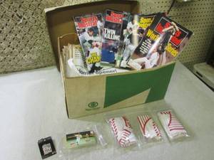 lot 241 image: (RM5) Box Full of MN Twins Newspape...