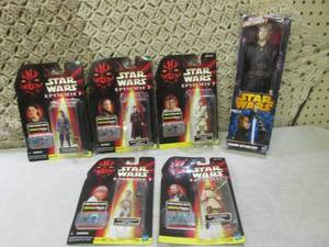 lot 248 image: (BS) Assorted Star Wars Figures in ...