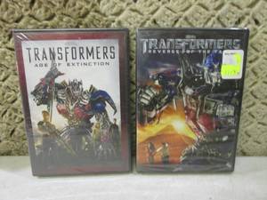 lot 251 image: (EC1) 2 Transformers DVD Movies New...