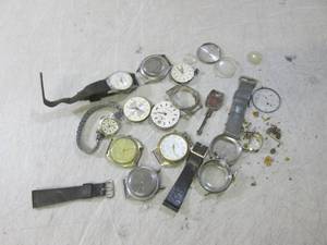 lot 271 image: (EC1) Old Watches and Parts...