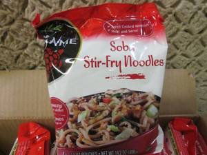 lot 292 image: (B-1) 6 Pouches Soba Stir-Fry Noodl...