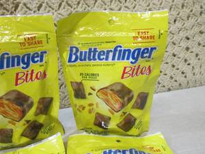 lot 311 image: (B-1) 4 Bags Butterfinger Bites Bes...